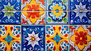 Vibrant Talavera Ceramic Tiles Mexican
