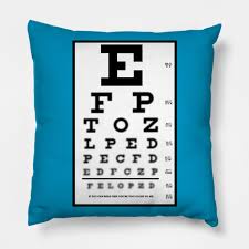 Eye Chart If You Can Read This Youre Too Close To Me
