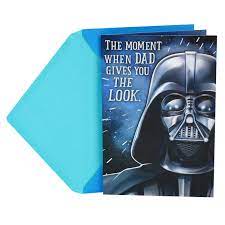 Check spelling or type a new query. Hallmark Funny Star Wars Father S Day Card For Dad Darth Vader The Look Walmart Com Walmart Com