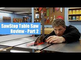 sawstop table saw review pt 2