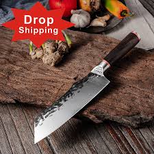 I made blade from stainless high carbon steel, and the handle from bog oak and titan spacers. Drop Ship Handmade 8 Inch Forged High Carbon Steel Ebony Wood Handle Kitchen Knives Japanese Chef Knife Buy Best Seller 8inch New Design Professional Chef Cuchillos Kitchen Knife With Gift Box 8inch Chinese