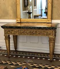 Italian Giltwood Console Table