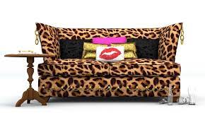 the leopard print sofa inspired by soap