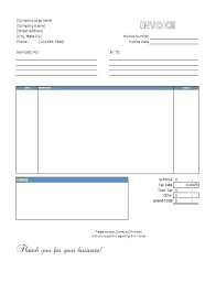Free Invoice Template Download Editable Fillable Receipt