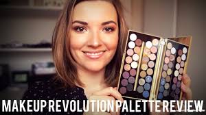 make up revolution palette review