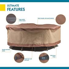 Duck Covers Ultimate Round Patio Table