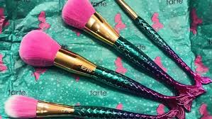 tarte launches mermaid makeup brushes