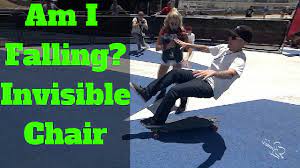 the invisible chair magic prank 2016