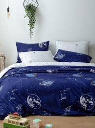 Planet Print Bedding Sets Without