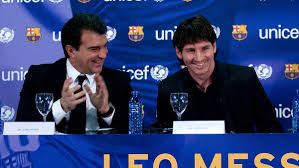 Candidat a la presidència del f.c. Barcelona Presidential Hopeful Laporta Will Do Everything Possible To Keep Lionel Messi At Camp Nou Football Espana