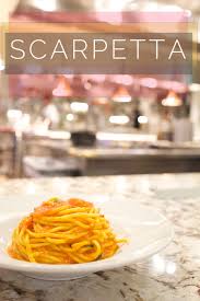scarpetta the proof is in the pasta