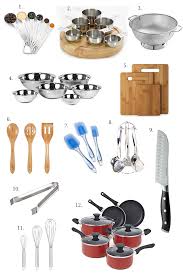 kitchen essentials: the basics the