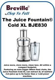 breville bje830 juice fountain cold xl