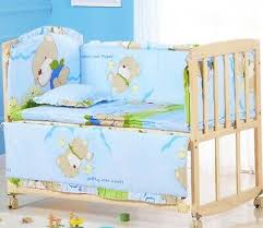 5pcs crib bedding set mat pers