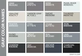 Colors Of Gray Chart Google Search In 2019 Grey Colour