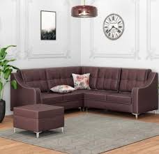 Dark Brown L Shape Sofas In Kumbakonam