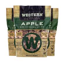 western apple bbq smoking wood chips