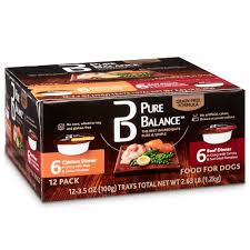 Pure Balance Chicken Beef Dinner Food For Dogs 3 5 Oz 12