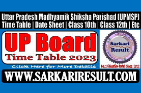 up board result 2023 for high