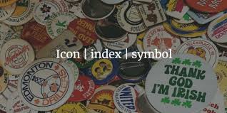 icon index and symbol linguistics