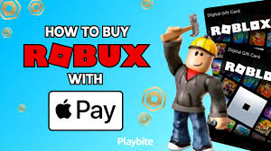how to robux with apple pay playbite