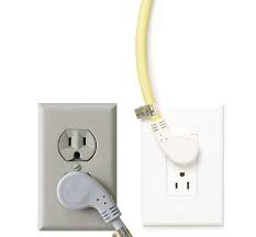 An extension cord is actually not all that safe on the floor either. This Flat Extension Cord Will Make Your Life So Much Simpler Architectural Digest