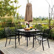 Meooem 5 Pcs Outdoor Patio Furniture