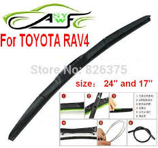 Us 11 96 18 Off Free Shipping Car Windshield Wiper Blade For Toyota Rav4 Size 24
