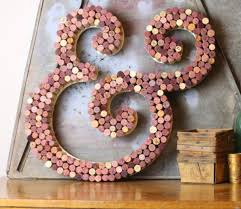 How To Make A Diy Wine Cork Letter