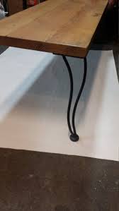 16 S Curve Coffee Table Legs Hairpin