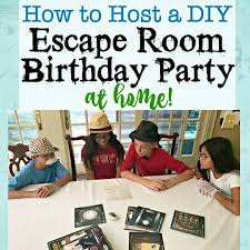 Excellent escape room ideas do not have to change gameplay elements radically. How To Throw An Escape Room Birthday Party At Home Momof6
