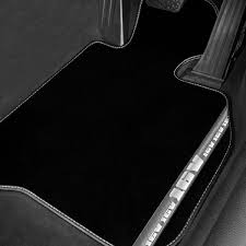 luxury leather art car mats