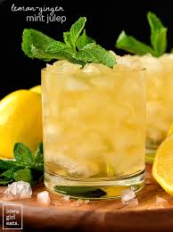 lemon ginger mint juleps easy