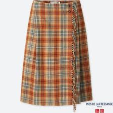 Women Idlf Wrap Fringe Skirt