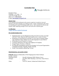 Know The Essentials Of A Ppc Resume For Job Opportunity