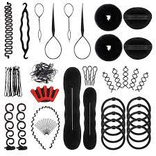 Amazon.com: OBSCYON 27Pcs Hair Styling Set, Hair Design Styling Tools, DIY Accessories Hair Modelling Tool Kit Magic Fast Spiral Hair Braid Braiding Tool for Women and Girls : Beauty & Personal Care