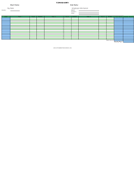Billable Hours By Task Timesheet Template Download Printable Pdf
