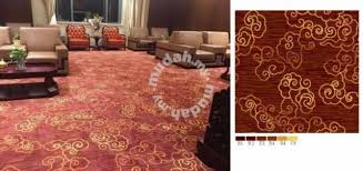 printed carpet roll and rug