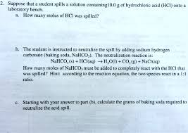 containingl0 0 g of hydrochloric acid