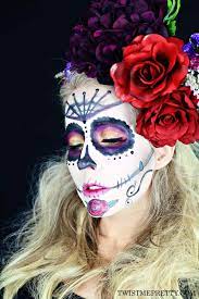 5 diy sugar skull makeup tutorials for