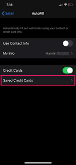 How to see saved cards on iphone. How To Save Credit Card Info In Safari On Iphone Ipad Osxdaily