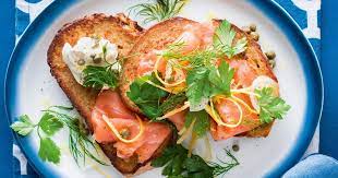 A savory meal that is for breakfast . Our Top 50 Smoked Salmon Recipes