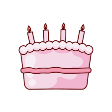 cute birthday cake cartoon 10421756
