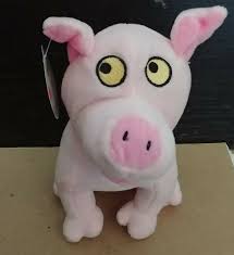 Hey Arnold Abner The Pig Plush The Nick Box Exclusive New with Tag Culture  Fly | eBay