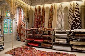 stylish fabrics and beautiful rugs in palma
