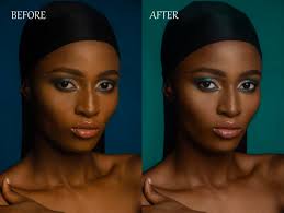 do photo retouching makeup portrait