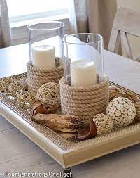 Diy Candle Holder With Jute Roping