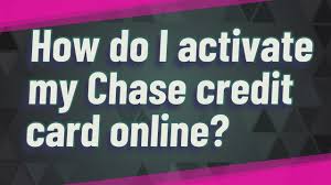 For those who received that. How Do I Activate My Chase Credit Card Online Youtube
