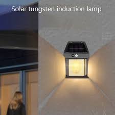 Solar Wall Light Tungsten Filament Lamp