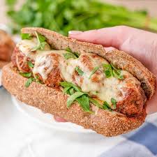 keto meatball sub sandwich super low